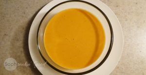 Carrot Coconut Soup