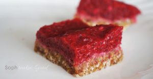 Paleo Raspberry Squares