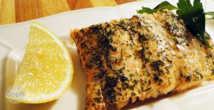 Sesame Maple Salmon