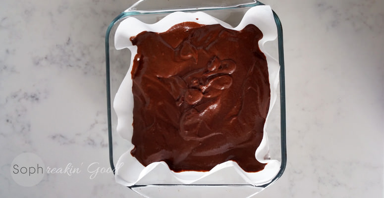 Paleo Dark Chocolate Banana Fudge Brownies Recipe