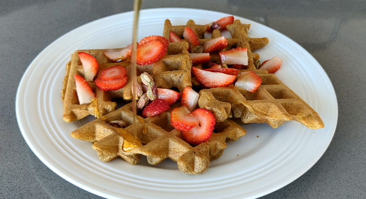 Gluten Free Plantain Waffles