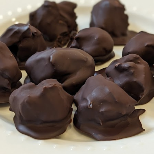 chocolate date bites